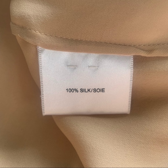 Haute Hippie Silk Georgette Blouse In Blush - Picture 9 of 11